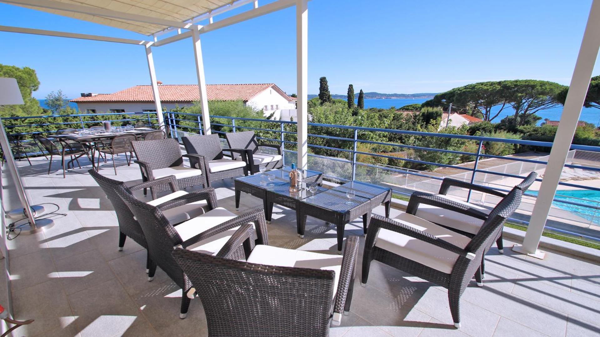 Ferienwohnung Les Terrasses De La Croisette Sainte-Maxime Exterior foto
